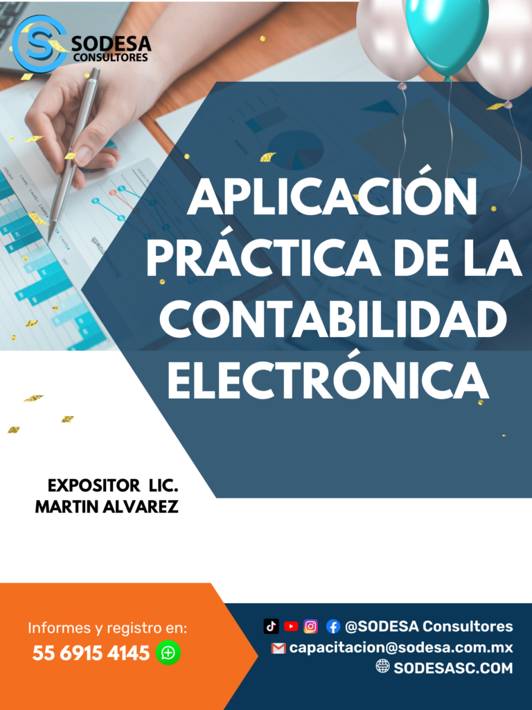 Aplicaci N Pr Ctica De La Contabilidad Electr Nica Sodesa Consultores